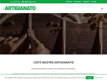 Tablet Screenshot of mostrartigianato.com
